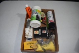 Assortment of gun cleaning equipment