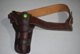 MJN Leather Shop Leather Single Belt Holster