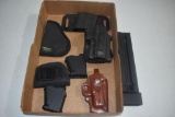 Pistol Holsters and speed loaders
