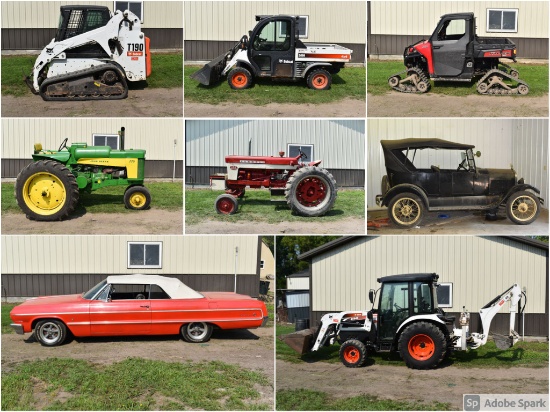 COLLECTOR TRACTOR & CAR, SKID LOADER, TOOLCAT