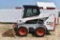 2014 Bobcat S510 Skid Loader, Cab, Heat, 3509 One Owner Hours, Hand/Foot Controls,