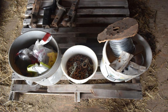 Fencing Supplies, Bucket of Chains