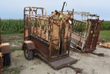 For Most Model 300 Portable Cattle Chute With Head Gate