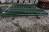 Unused 12' Heavy Duty Tube Cattle Gates With New Hinges