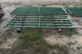 Unused 10' Heavy Duty Tube Cattle Gates With New Hinges