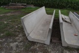 Wieser 12' Concrete Feed Bunk Slight Damage