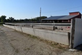 (9) Sections of Wieser 12' Concrete Bunk With 2 Ends And Guard Rail Neck Bars, Selling 9 x $