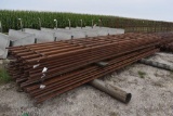 (4) New 20' Sections of Steel Continuous Fence Selling 4 x$