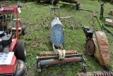 Jari Sickle Mower, motor is free and Champion reel mower attachment