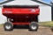 Demco 450 Gravity Flow Wagon, Rear Brakes, Roll Tarp, LED Lights, Sight Glass, Red In Color,