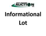 Informational Lot