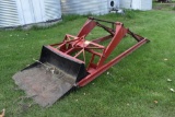 Super Six Trip Bucket Tractor Loader, Came Off Farmall H Tractor