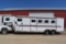 2001 Exiss 24' Tandem Axle All Aluminum, 4 Slant Horse, Gooseneck Trailer, Tack Room, 2 Side Doors,