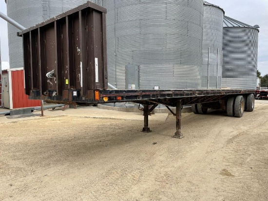 1978 Hobbs 8'x42' Spread Axle Alum/Steel Combo (Needs Brakes)