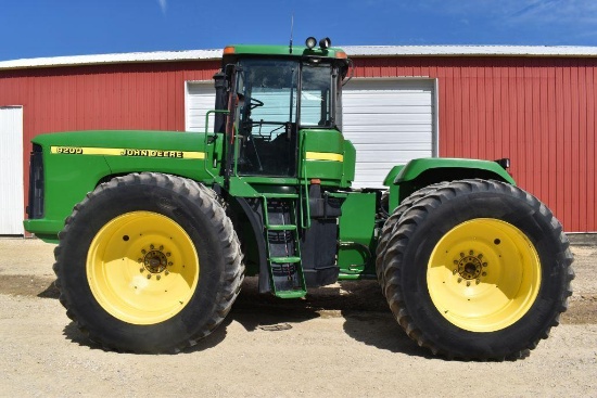 1999 John Deere 9200 4x4, 5,027 Hours, 20.8x42 Duals, Bareback, 3 Hydraulic, 24 Speed Transmission,