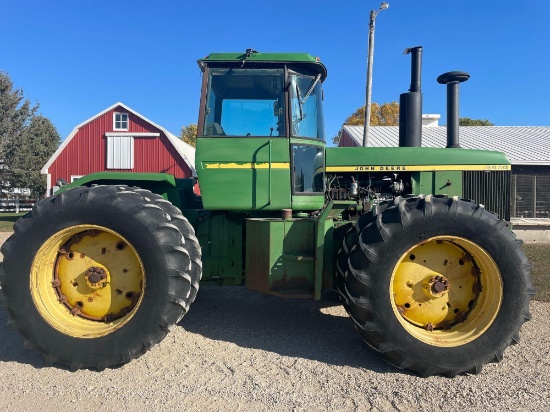 1976 John Deere 8430 4WD, 8,990 Hours, Quad Range, Big 1000PTO, 3pt, 2 Hydraulic