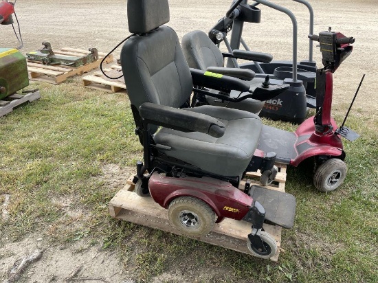 Invacare Electric Joy Stick Controlled Power Wheel Chair