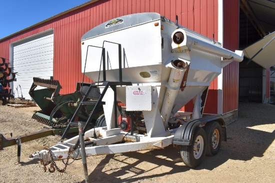 Par-Kan PK 259893 Weigh Wagon, 18hp, Vanguard, Tandem Axle, Corner Auger
