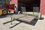 Swather Transport Trailer, 2 Wheel, Ramps