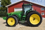 2009 John Deere 8530 MFWD, 3,381 Act Hours, IVT, ILS, 5hyd, PTO, 3pt, QH, Green Star Ready, New