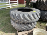 (2) 16.9-30 Tractor Tires