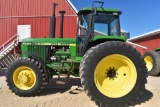 1987 John Deere 4450 MFWD, 11,564 Hours, 18.4x42 Duals Firestone, 15sp P/S, 540/1000PTO, 3pt,