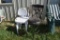 3 Misc. Chairs, step stools swim ladder and t chair