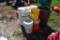 Large Assortment Of 5 Gallon Buckets & Garbage Cans