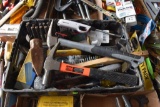 Assortment OF Hammers, Wire Snips, Sharpening Stones