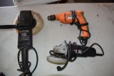 Chicago Drill, B & D Sander Polisher, B & D Grinder