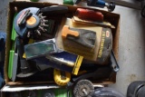 Assortment Of Small Levels, Cutters, Tape Measure, Stud Finder, Misc. tools