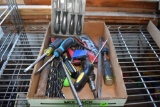 Assortment Of Screwdrivers, Drill Bits