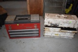 2 Metal Toolboxes with Misc. Hardware inside