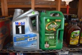 8 Jugs Of Motor Oil, some used