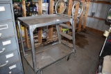 Aluminum Shop Cart With Ladder System