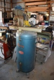 Quincy 60 Gallon Air Compressor With 5hp Motor, Motor & Drive belt not hooked up, Compressor