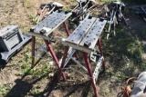 Pair Of ToolShop Portable Workbenches