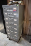 8 Drawer File Cabinet With Contents