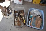 Cement Trowels, Putty Knives, Concrete Tools, 3 Boxes