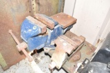 Large Bench Vise and Smaller Bench Vise