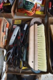 Assortment Of Scissors, Hammer, Vice Grips, Utility Knives, Tape Measure