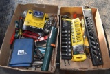 2 Boxes, Socket Driver Sets, other Misc. Hand Tools