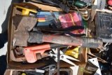 Pipe Wrenches, Chisels, Scissors, Pliers, Hatchet
