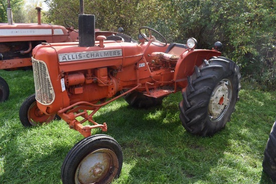 Allis Chalmers D12 Gas Tractor, W/F, Fenders, 14.9x24 Tires, 3pt, PTO, Motor is Free, SN: 9831