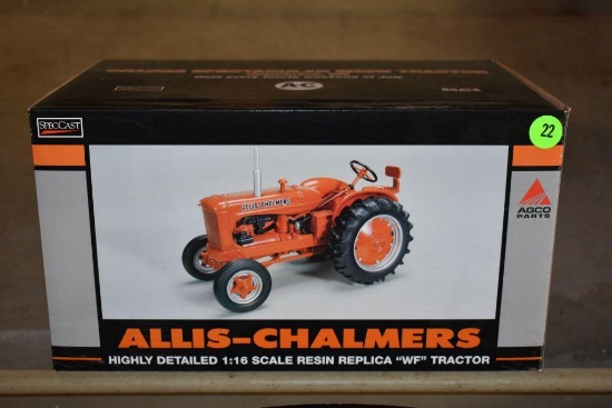 SpecCast Allis Chalmers Highly Detailed 1/16 Scale Resin Replica "WF" Tractor