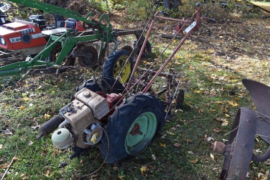 Sears & Roebuck Garden Tractor with B&S Engine, Rear Cultivator