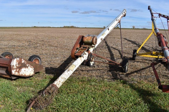 29'x7" Grain Auger with Electric Motor