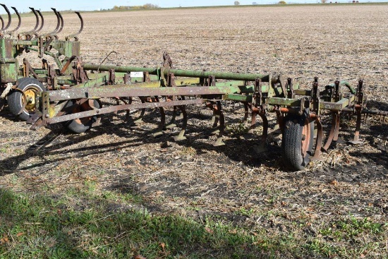 Glencoe 13.5' Field Cultivator, 3 Bar Spike Tooth Harrow, In Transport No Hyd. Cylinder