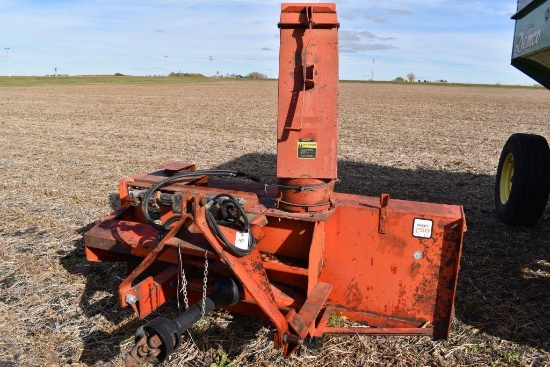 McKee Model 750 Snowblower, 7.5', 3pt., 540PTO, Hydraulic Spout