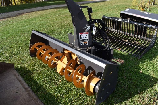 Paladin New Holland Model 87358175 Snow Blower, 72", Hydraulic Spout & Tilt, SN: H067802,